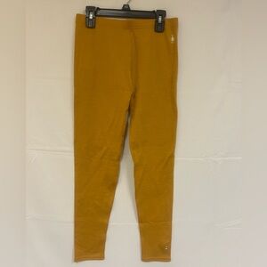 NEW SMARTWOOL Kids' Classic Thermal Merino Base Layer Bottom in Honey Gold XL
